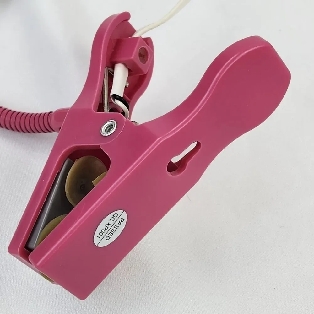 💜IKEA Pink Bendable Neck Clamp-on Reading Bed/Desk LED Light